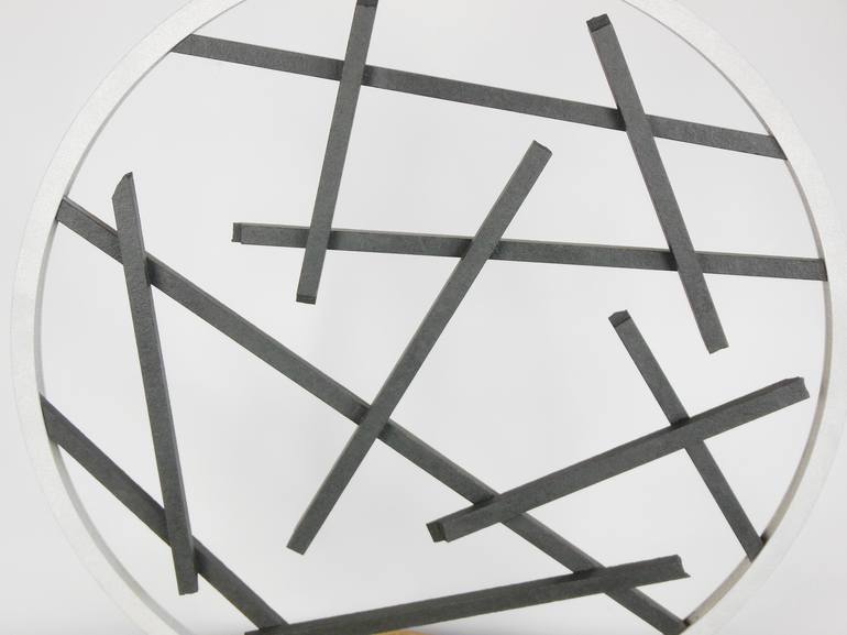 Original Abstract Geometric Sculpture by Marc Mugnier