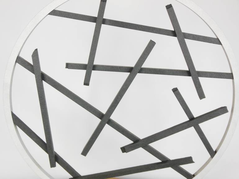 Original Abstract Geometric Sculpture by MARC MUGNIER