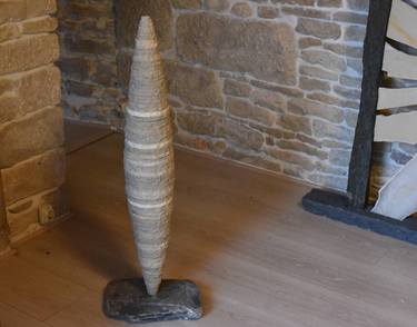 Original Abstract Nature Sculpture by Marc Mugnier
