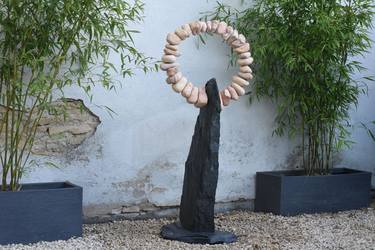 Saatchi Art Artist MARC MUGNIER; Sculpture, “RING OF STONES” #art