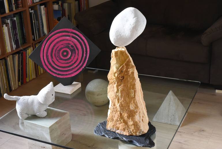 Original Abstract Nature Sculpture by Marc Mugnier