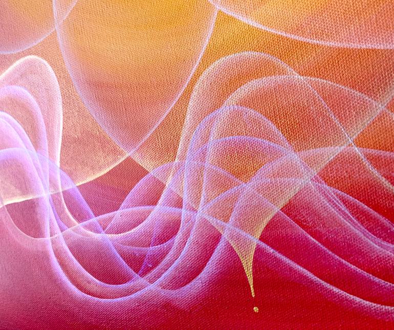 Original Abstract Expressionism Fantasy Painting by Victoria Tara