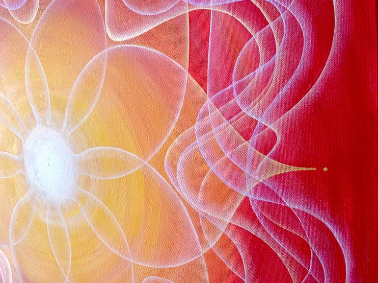 Original Abstract Expressionism Fantasy Painting by Victoria Tara