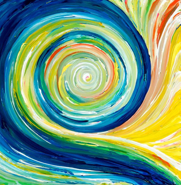Print of Abstract Expressionism Abstract Paintings by Victoria Tara