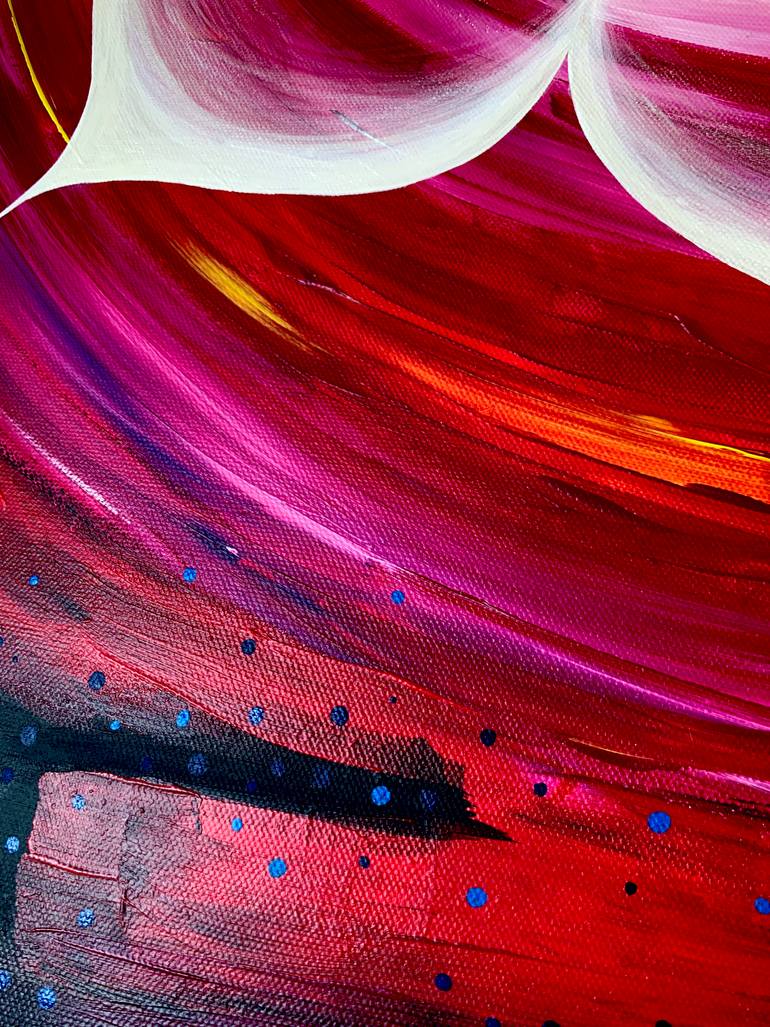 Original Abstract Expressionism Abstract Painting by Victoria Tara