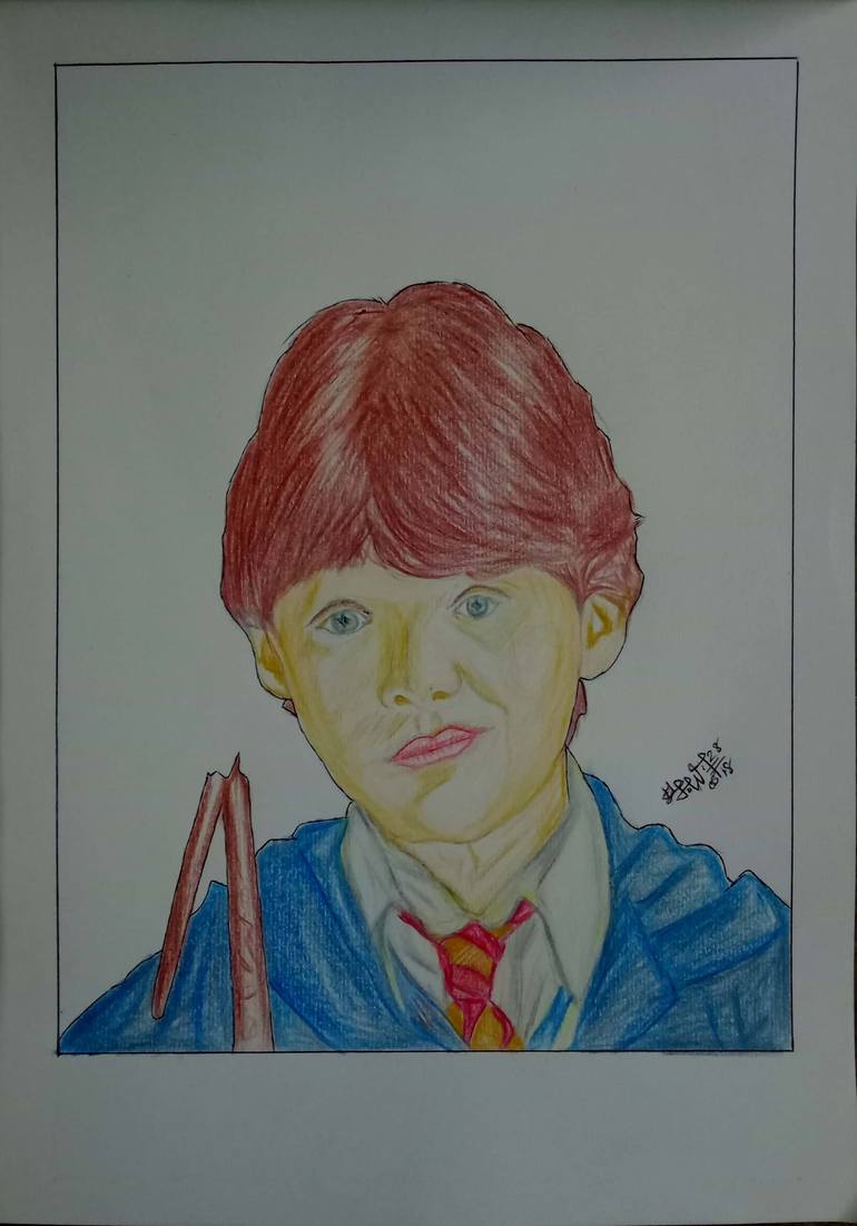 Featured image of post How To Draw Ron Weasley Draw an oval shape head