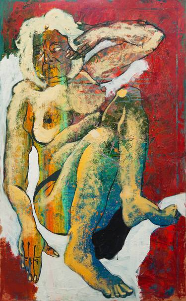 Print of Figurative Nude Paintings by Vorona Caterina