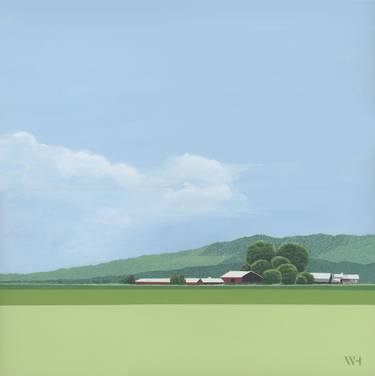 Original Realism Landscape Paintings by Walter Hearn