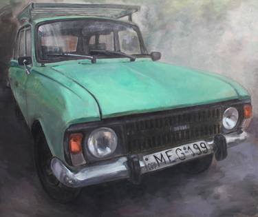 Print of Automobile Paintings by Ilona Agajanyan