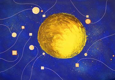 Original Science/Technology Painting by Rikard Lb