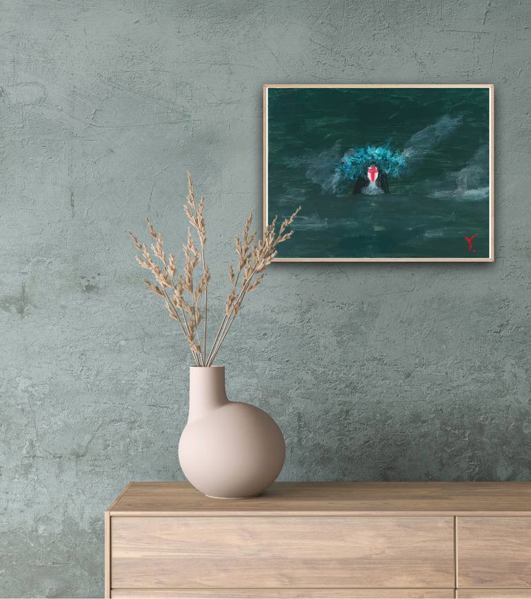 Original Contemporary Other Painting by Yevheniia Zhydkova