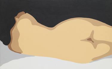 Print of Pop Art Nude Paintings by siyeong kim