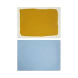 Yellow over Blue by Miranda Russell