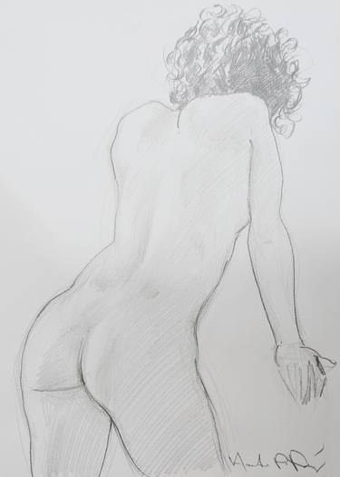 Print of Erotic Drawings by Armando Prieto Perez