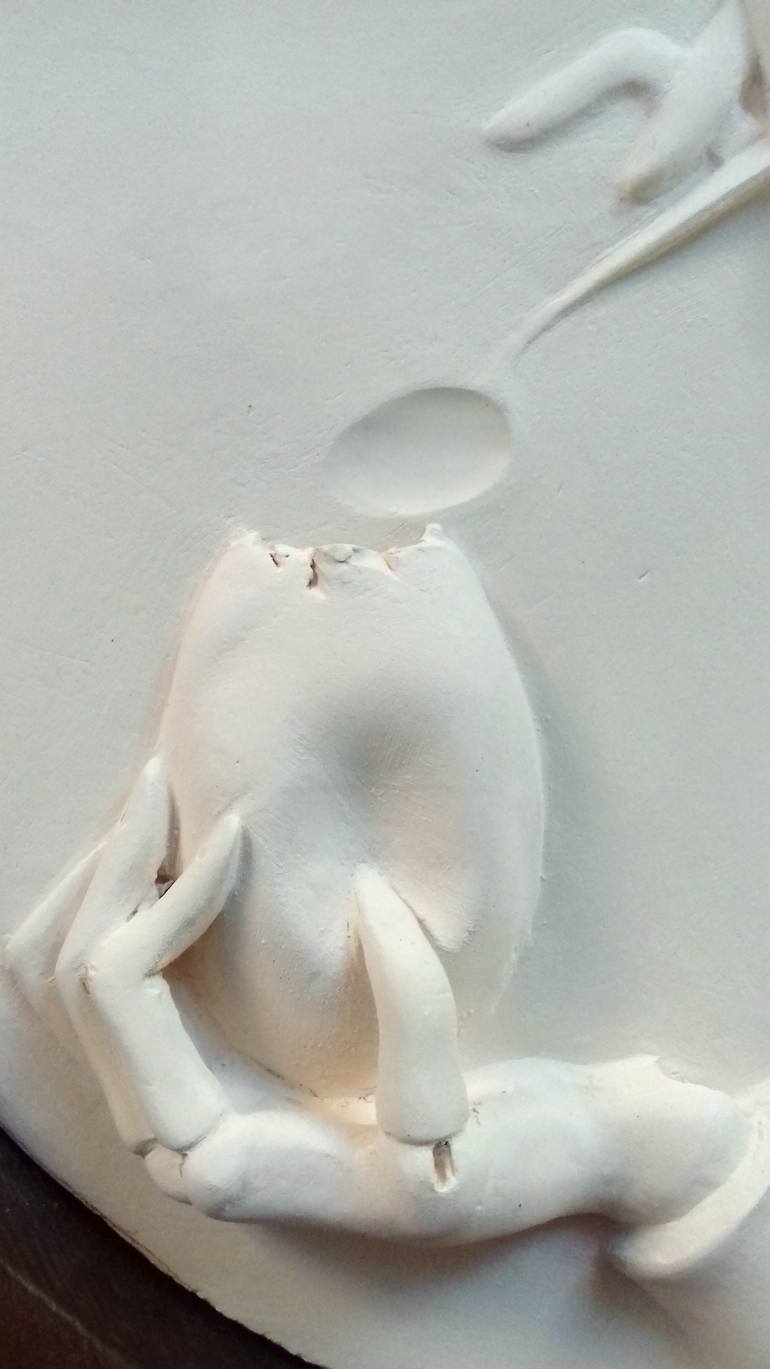 Original Dada Nude Sculpture by Armando Prieto Perez