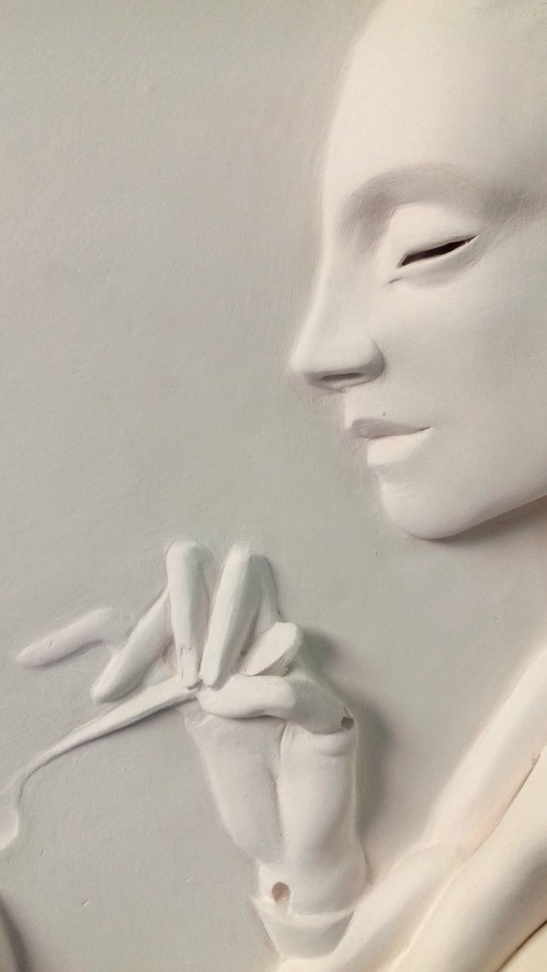 Original Dada Nude Sculpture by Armando Prieto Perez
