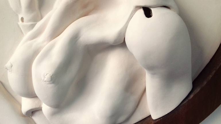 Original Dada Nude Sculpture by Armando Prieto Perez