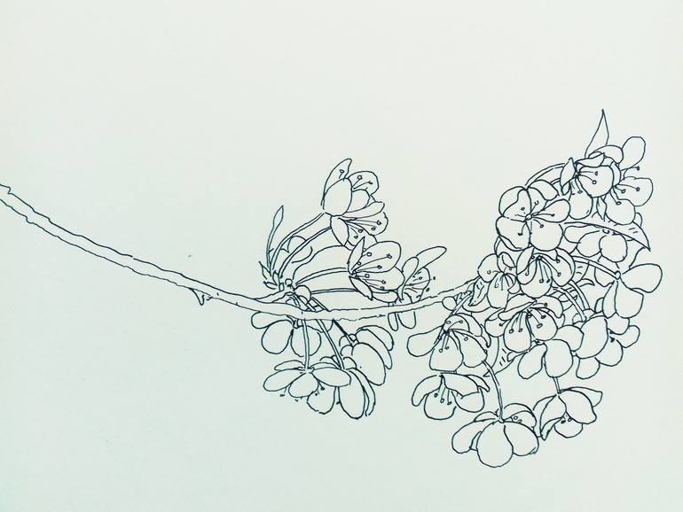 Original Figurative Nature Drawing by Armando Prieto Perez