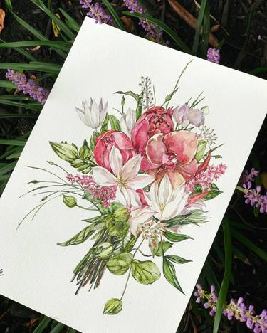 Print of Illustration Garden Drawings by Ran Tu