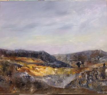 Original Landscape Painting by silvia sinai