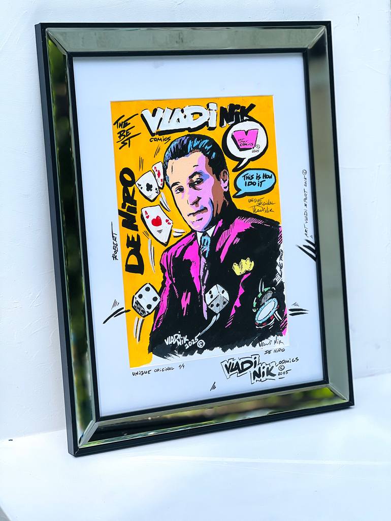 Original Pop Art Pop Culture/Celebrity Painting by Art Vladi