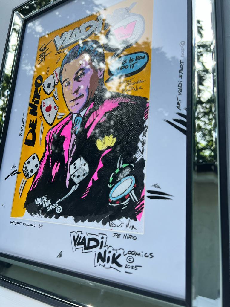 Original Pop Art Pop Culture/Celebrity Painting by Art Vladi