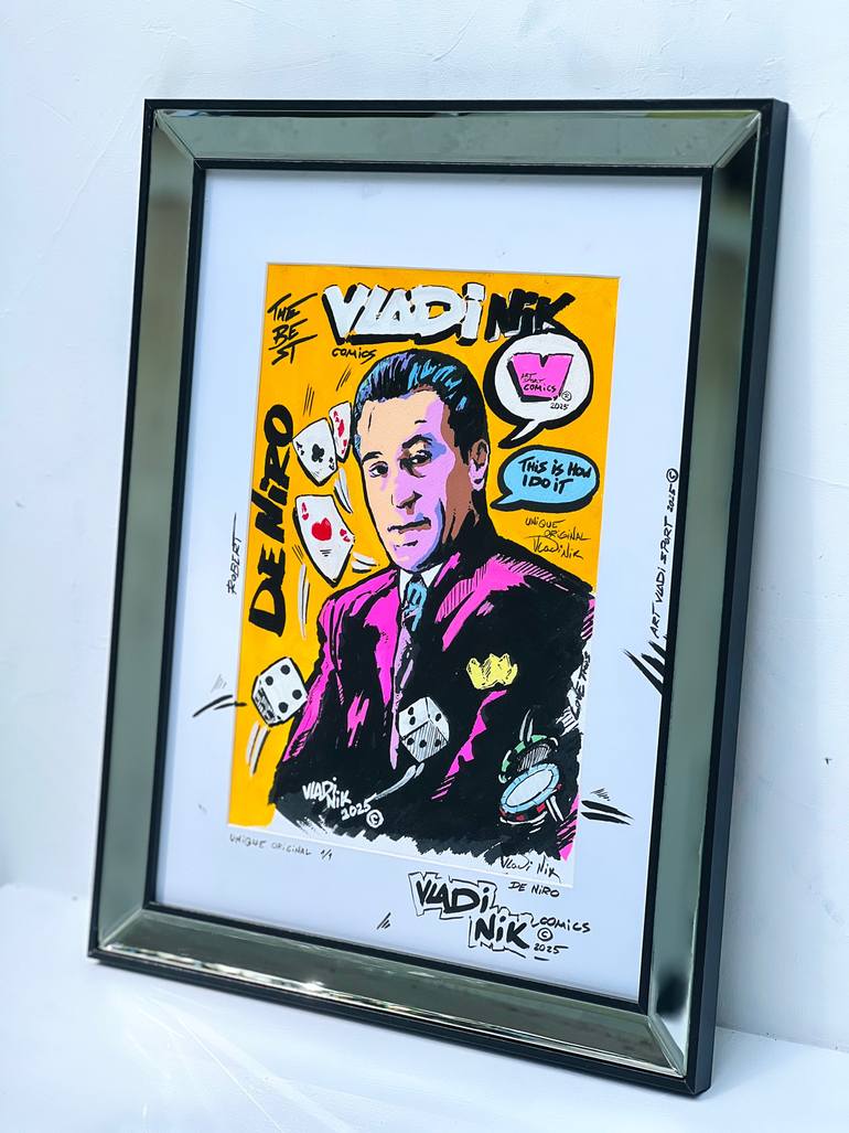 Original Pop Art Pop Culture/Celebrity Painting by Art Vladi