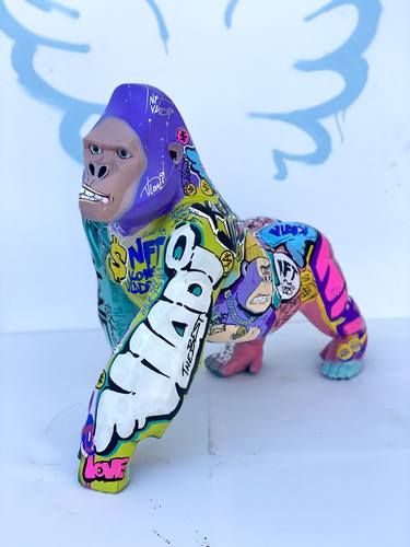 Original Pop Art Animal Sculpture by ART VLADI