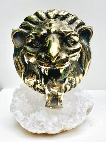 Lion King Bronze Crystal by Art VLADI thumb