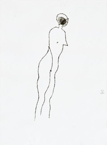 Print of Nude Drawings by Mariusz Kosciuk