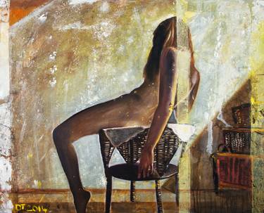 Original Nude Painting by Danila Tramacere