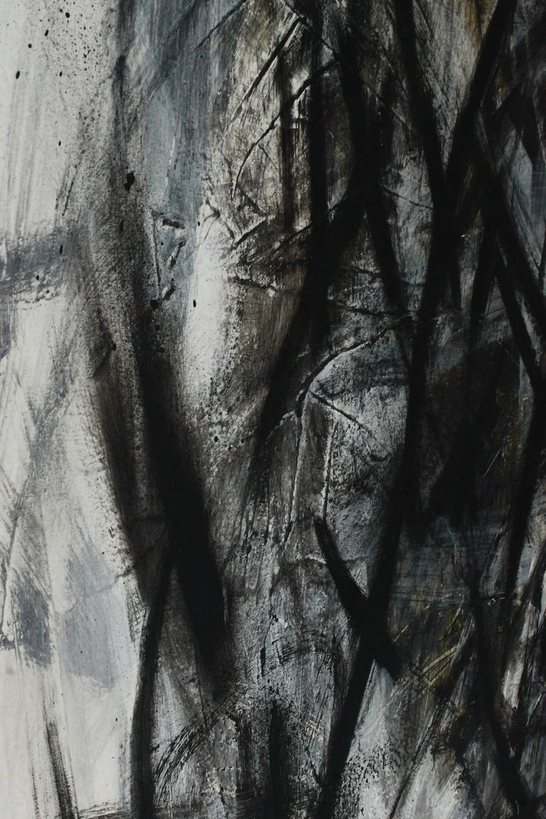Original Abstract Expressionism Abstract Painting by Susdiyantoro Susdiyantoro