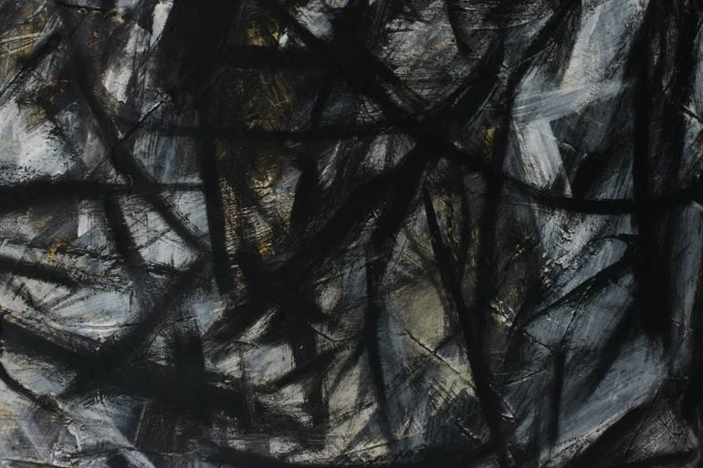 Original Abstract Expressionism Abstract Painting by Susdiyantoro Susdiyantoro