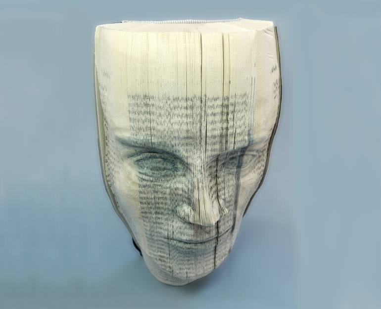 Original Figurative Portrait Sculpture by Christine Rozina