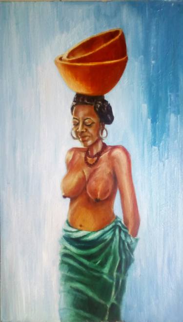 Print of Figurative Nature Paintings by Henry Odunsi
