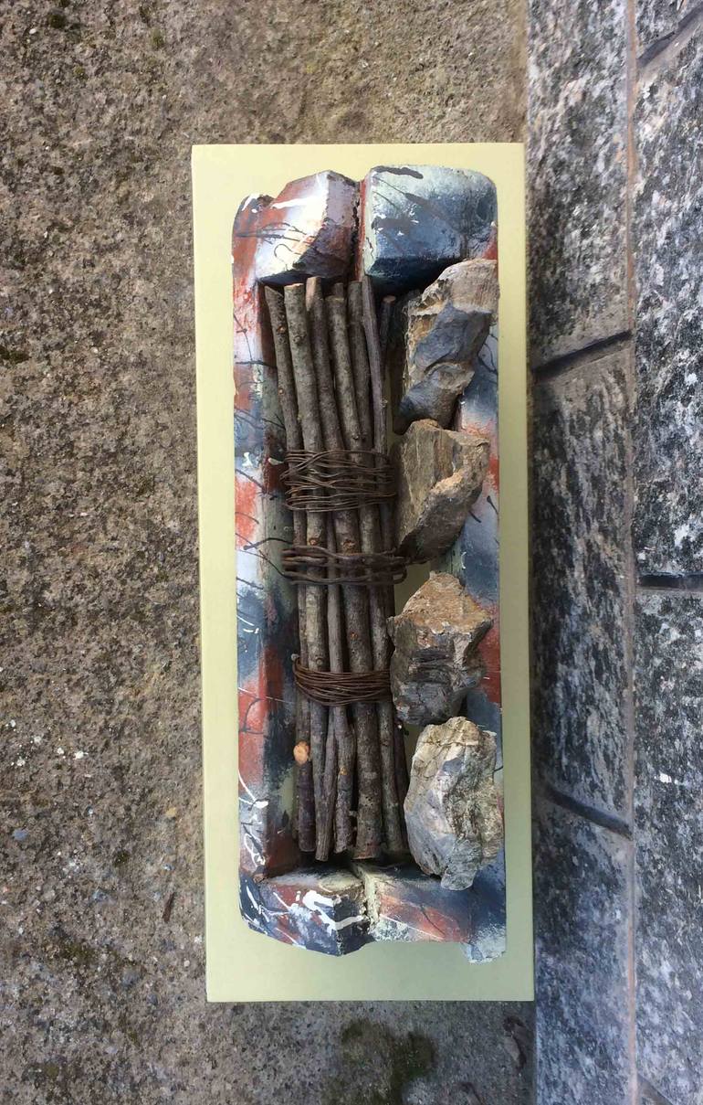 Original Abstract Expressionism Architecture Sculpture by Ken Aston