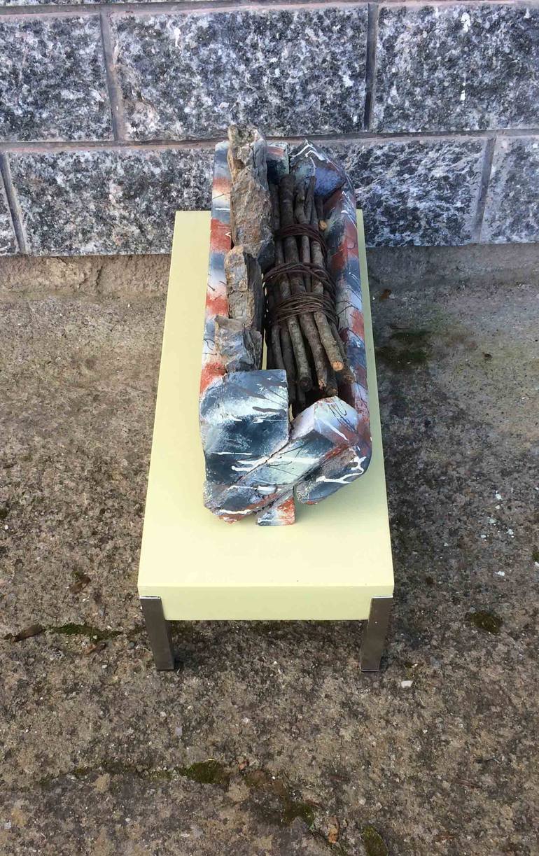 Original Abstract Expressionism Architecture Sculpture by Ken Aston