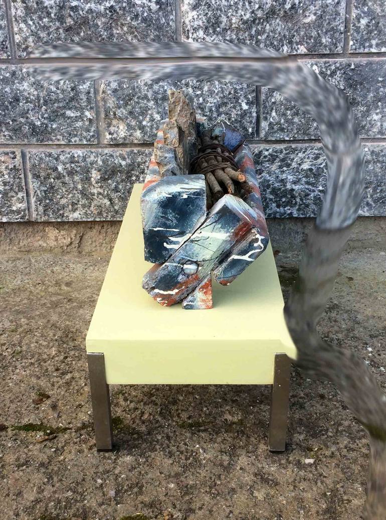 Original Abstract Expressionism Architecture Sculpture by Ken Aston