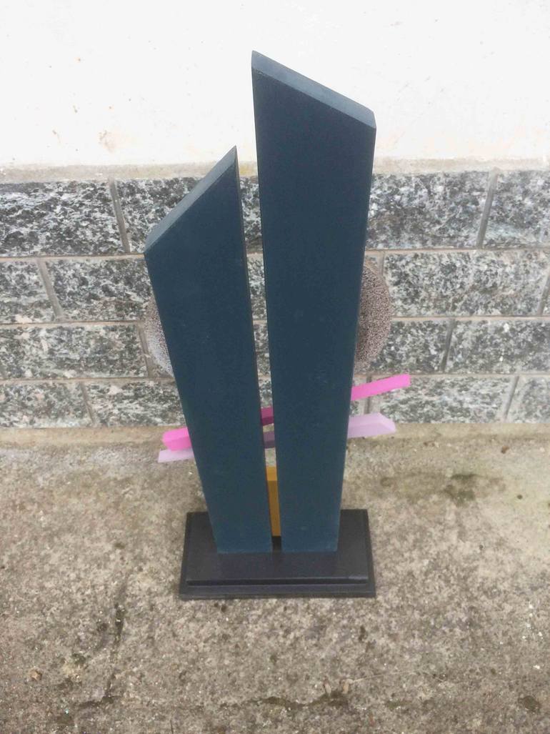 Original Art Deco Abstract Sculpture by Ken Aston