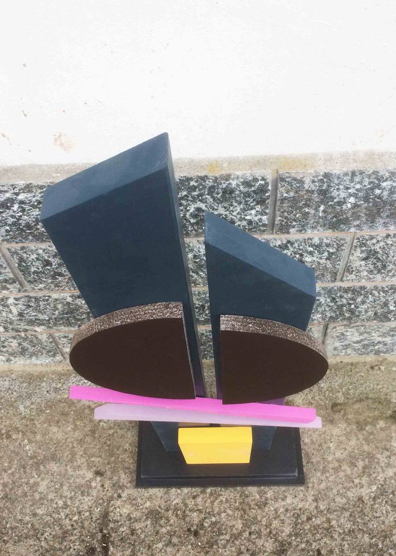 Original Art Deco Abstract Sculpture by Ken Aston