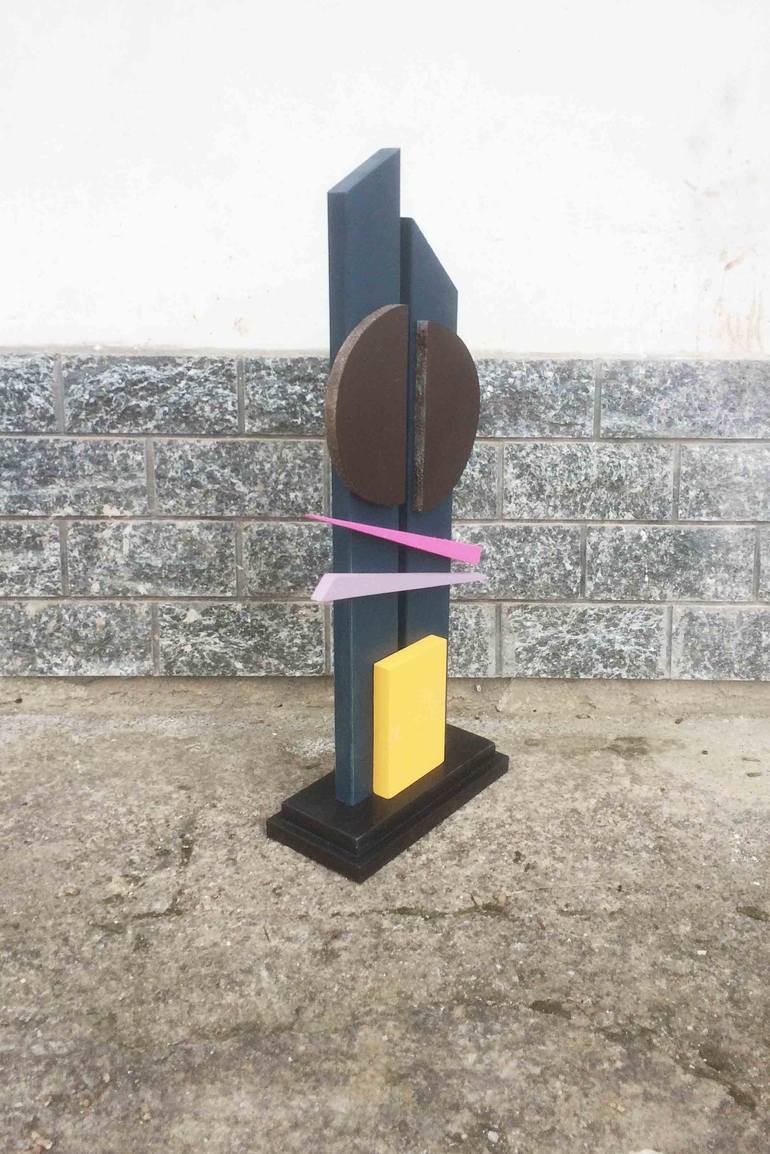 Original Art Deco Abstract Sculpture by Ken Aston