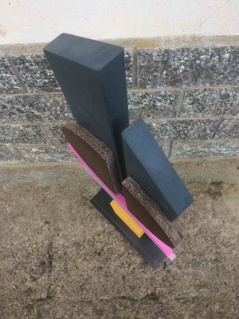 Original Art Deco Abstract Sculpture by Ken Aston