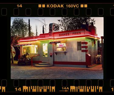 On the Road ~ Dot's Diner, Bisbee, Arizona thumb