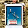 Swim-in-Pool Richard Heeps print