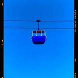 Summit Cable Car (Blue), Llandudno by Richard Heeps