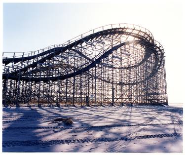 Beached Roller Coaster, Wildwood, New Jersey - Limited Edition of 10 thumb