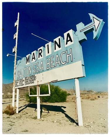 Marina Sign I, Salton Sea, California - Limited Edition of 25 thumb