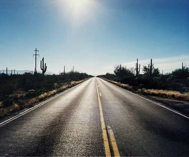 Road to Gunsight, Highway 86, Arizona thumb