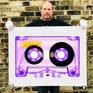 Richard Heeps holding Heidler and Heeps Tape Collection 'AILA Tinted Purple'