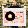 Richard holding Heidler and Heeps Tape Collection Type II Tuttii Frutti print only.